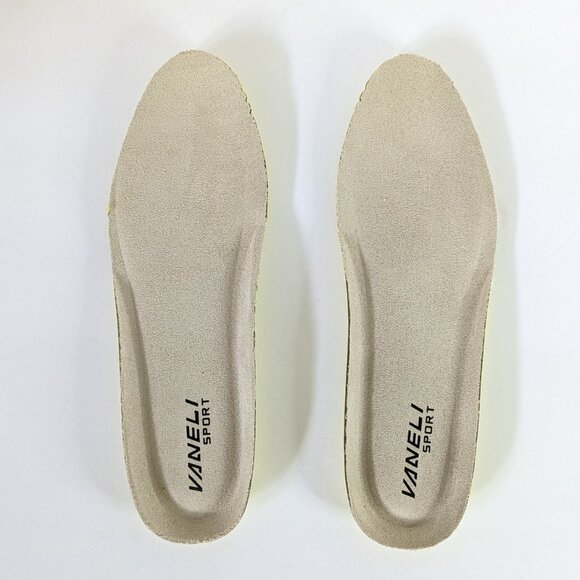 VANELI Quarzi Womens 7.5N (AA) White Perforated Espadrille Loafers Flats Preppy - Picture 13 of 13